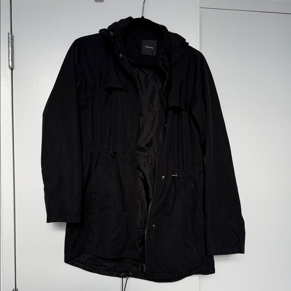 Theory Black Packable ShowerProof Shell